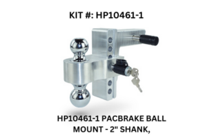 The kit features HP0410-1-1 Pacebrake ball mount and hardware, including HP10461-1 Pacbrake Ball Mount with 2 shank